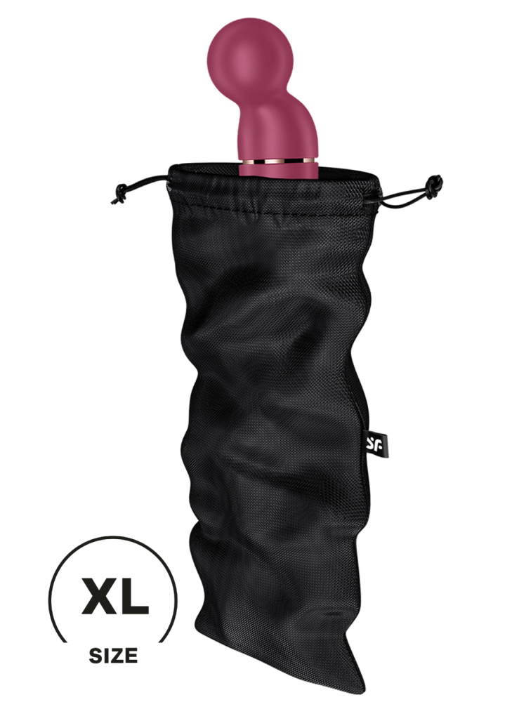 Sac de rangement sextoys noir taille XL Treasure Bag Satisfyer - CC597881